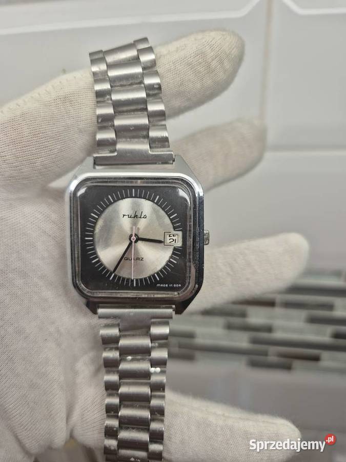 Zegarek vintage Ruhla quartzDDR Chorzów