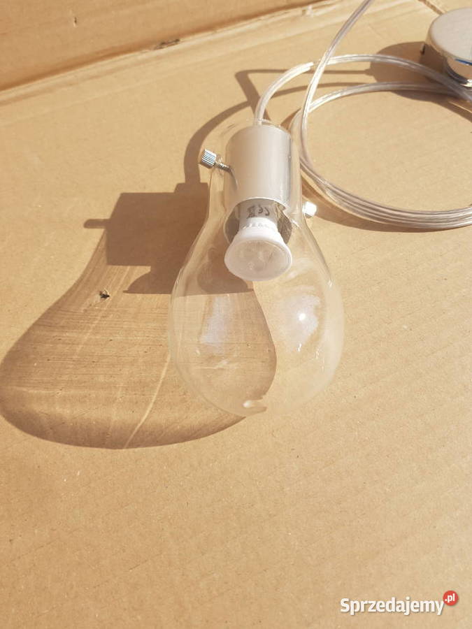 Lampa wisząca KROPLA szkło mała i fajna GU10 Warszawa