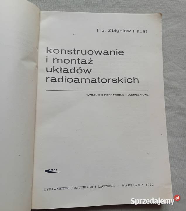Zbigniew Faust Konstruowanie i montaż układów