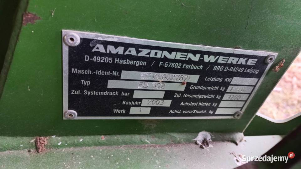 siewnik do kukurydzy amazone ed 302 nieuszkodzony Knyszyn sprzedam