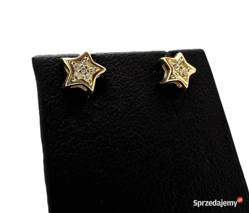Nowe Złote Kolczyki pr 585 093g Elbląg sprzedam