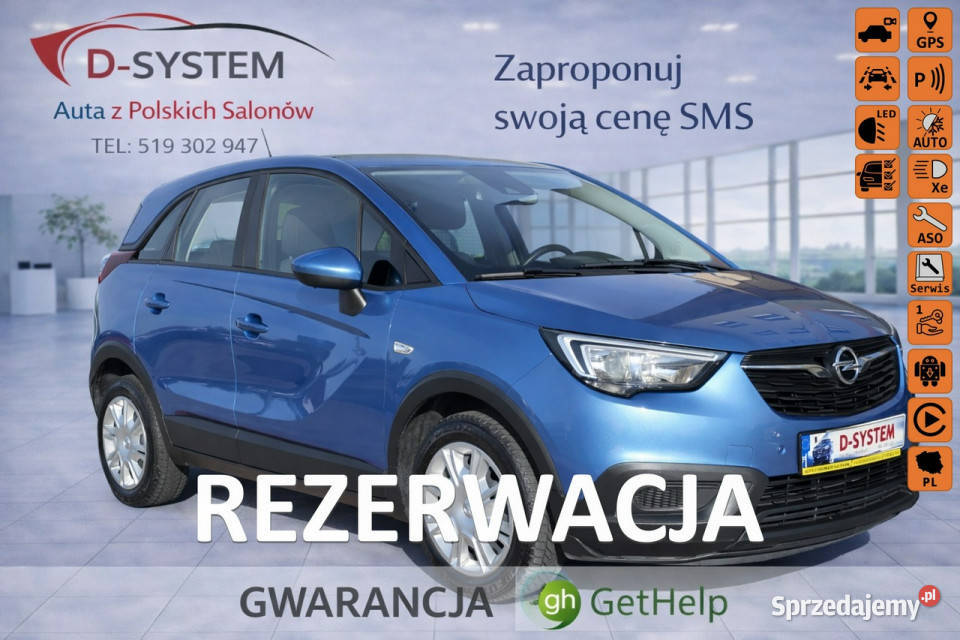 Opel Crossland X 20r Salon Polska Bezwypadkowy 91000km Crossland X Białystok