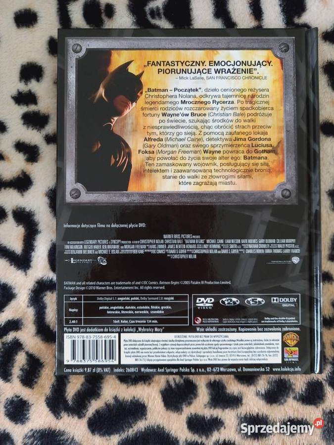 Batman Początek seria Wybrańcy Mocy Filmy małopolskie Kraków sprzedam