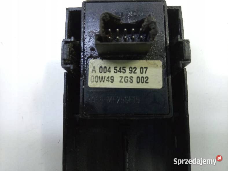 PRZEŁĄCZNIK LUSTEREK A0045459207 Mercedes Vito świętokrzyskie