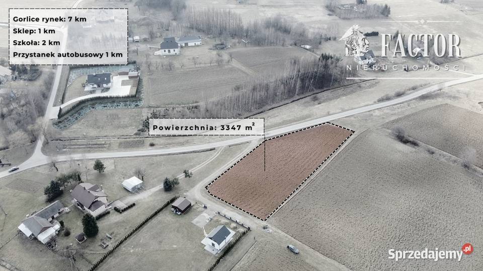 Działka budowlana 20 a na Polesiu Dominikowice