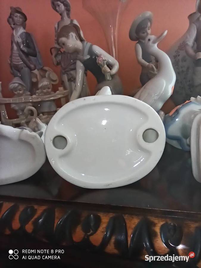 Figurka dziewczynki z 2 gąskami Gdańsk