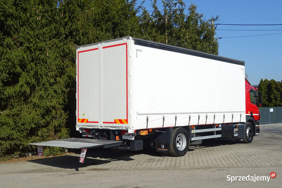 Scania P250 Euro 6 sypialna firanka wys260 winda tempomat