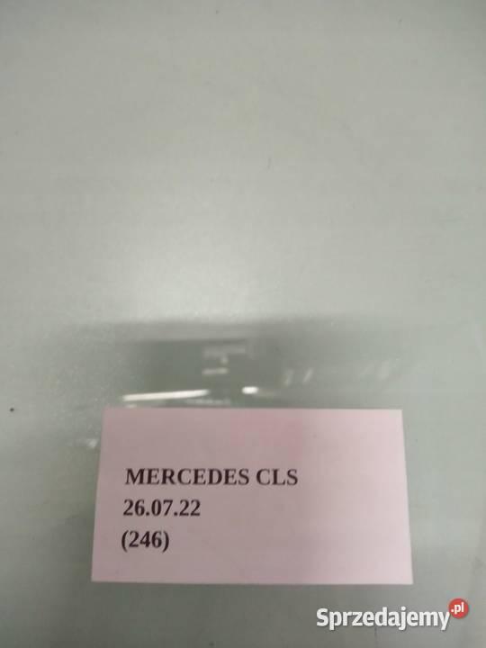 SZYBA BOCZNA DRZWI LEWY PRZÓD MERCEDES CLS W219 Karoseria Nowy Tomyśl