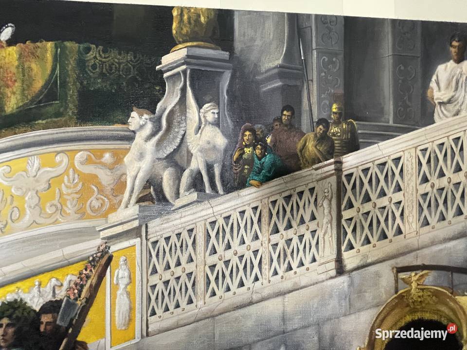 Henryk Siemiradzki dirce chrześcijańska Kopia śląskie Gliwice sprzedam