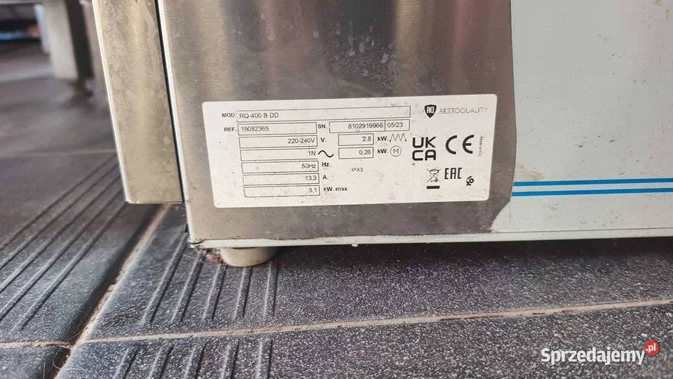 Zmywarka do szkła i talerzy RQ400D kosz400X400 Łódź