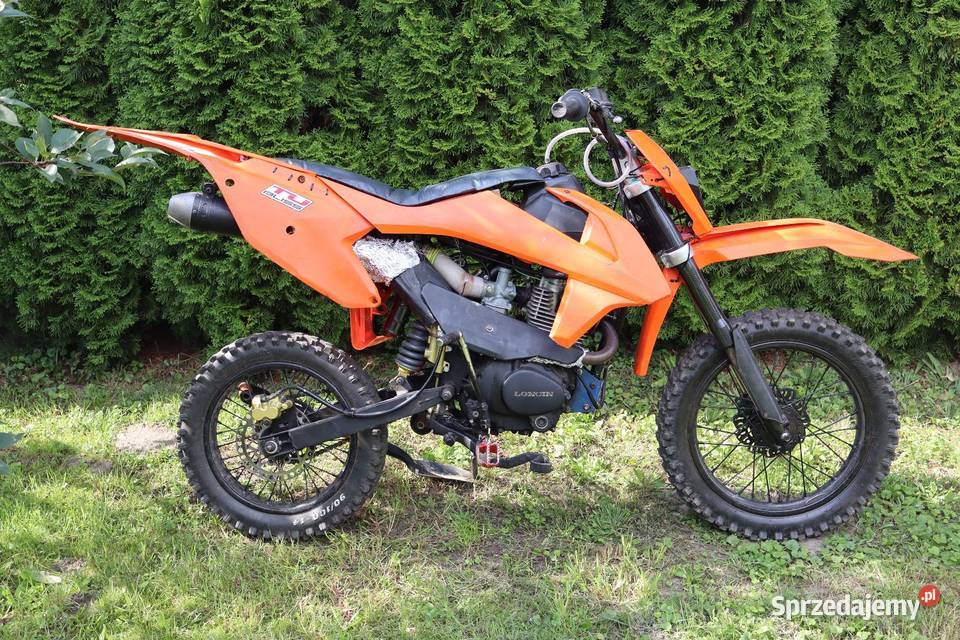 Cross Loncin 250 z cylindrem 150 4T Plastiki KTM Wola Książęca sprzedam