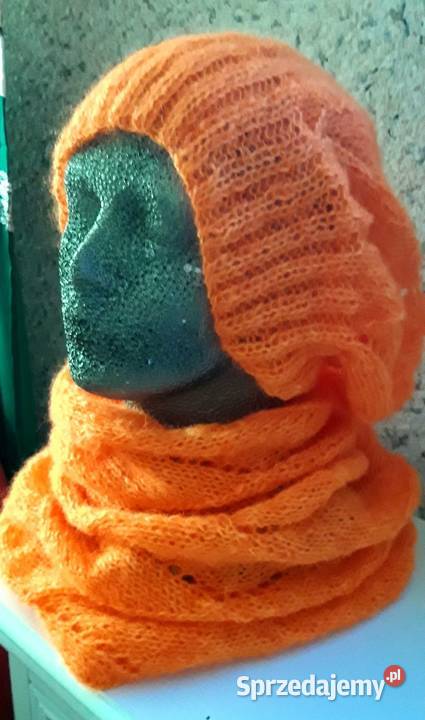 Czapka smerfetka z kominem lubelskie Zamość sprzedam