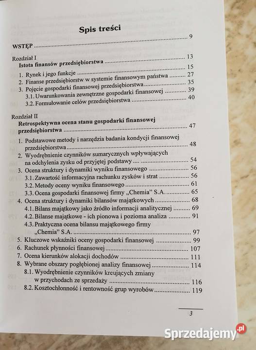Zarządzanie Finansami Przedsiębiorstwa Jan Śliwa Lędziny