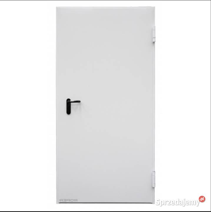 Drzwi przeciwpożarowe e160 białe stalowe Budowa wielkopolskie Poznań