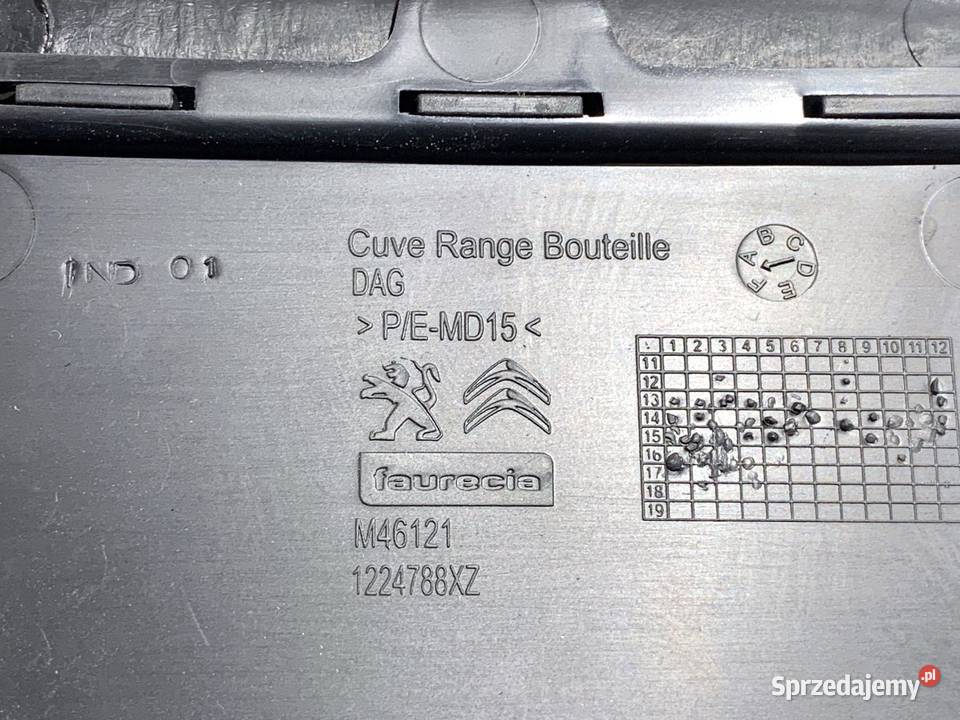 SCHOWEK PASAŻERA CITROEN C4 PICASSO II Minivan osobowe