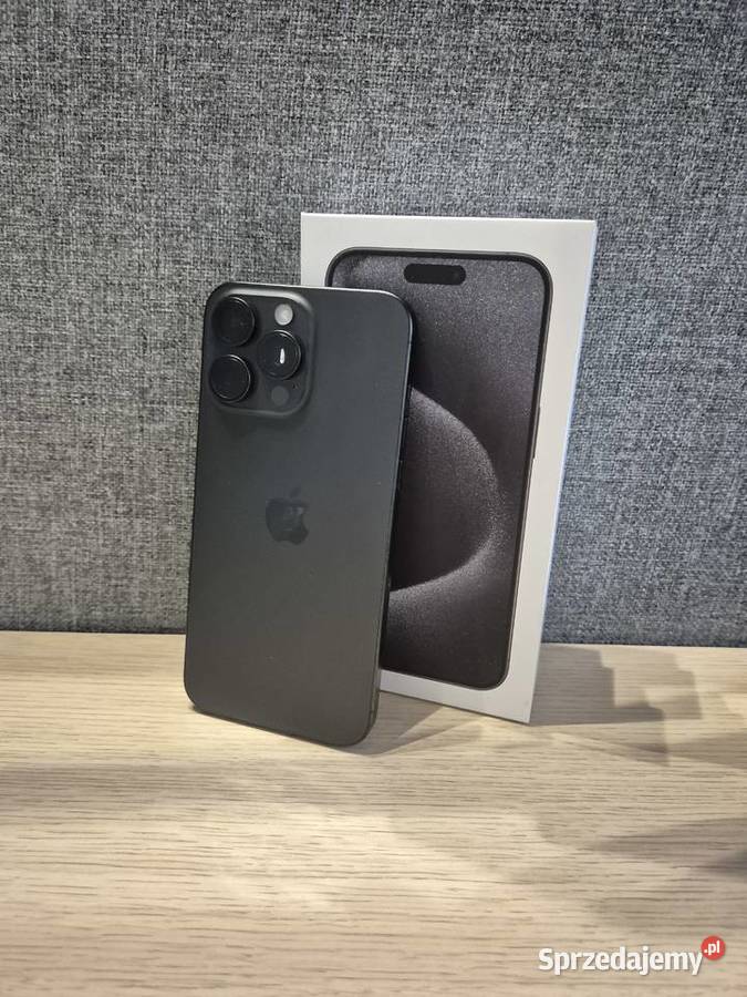 Syndyk sprzeda smartfon iPhone 15 Pro 256 GB Warszawa sprzedam