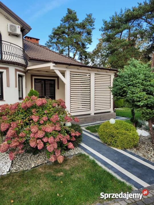 Pergola zadaszenie tarasu drewno BSH ruchome Ostrów Mazowiecka