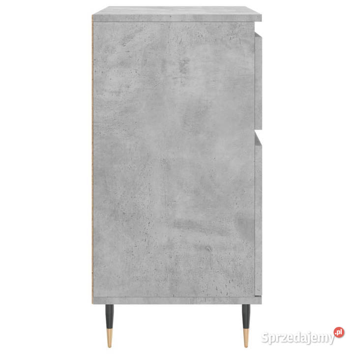Komoda szarość betonu 60x35x70 materiał