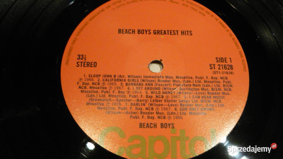 Płyta winylowa Beach Boys Greatest Hits płyta winylowa Kultura i Rozrywka