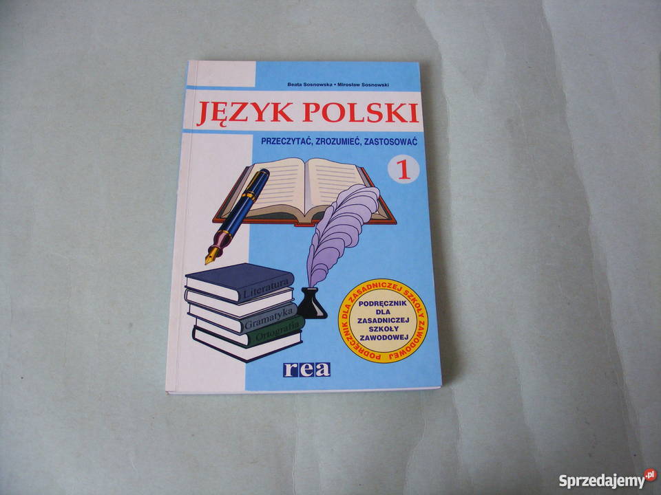 Język polski 1 2 ZSZ Sosnowska szkoła ponadgimnazjalna dolnośląskie Oborniki Śląskie sprzedam
