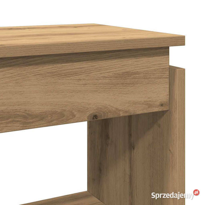 Stolik konsolowy dąb artisan 80x30x80 WM856625 Warszawa