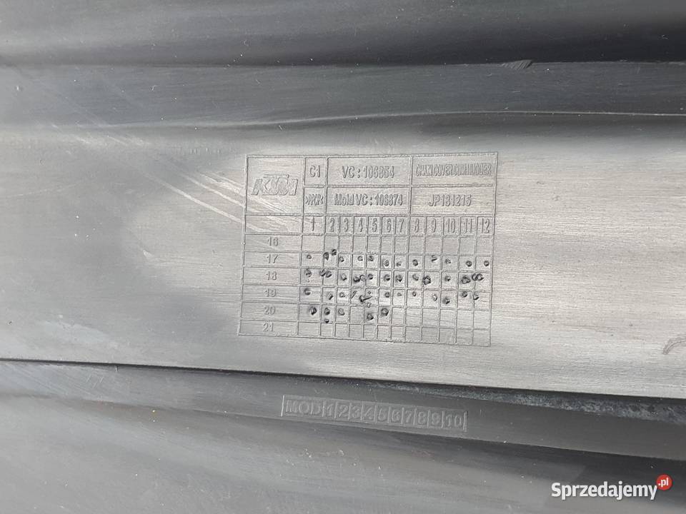 Blotnik Tyl Oslona Lancucha Ktm Duke 125 łódzkie Łódź
