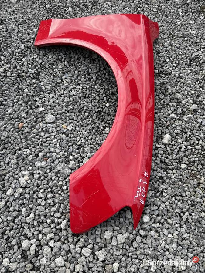 Audi A4 B8 Błotnik prawy przód przedni czerwony Kraków