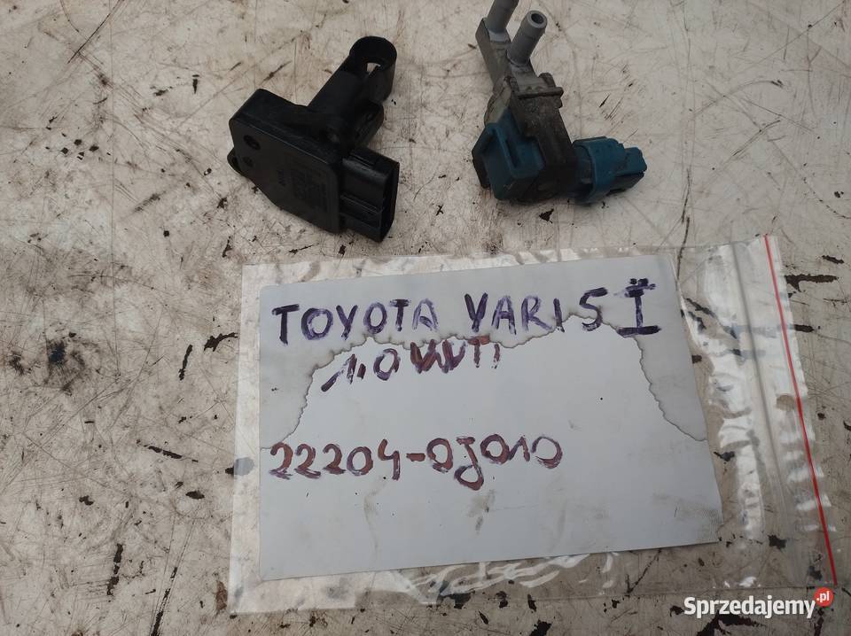 TOYOTA YARIS I 10 vvti przepływomierz 222040j010 Kielce sprzedam