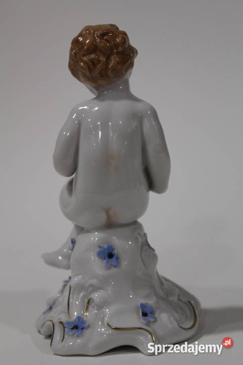 Figurka Wallendorf Chłopiec z harmonijką 796 zachodniopomorskie Szczecin