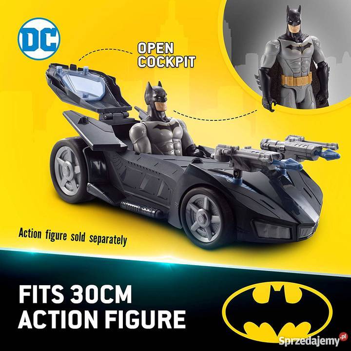 Batmobil Auto Pojazd Batmana na figurki 30 Mogilany