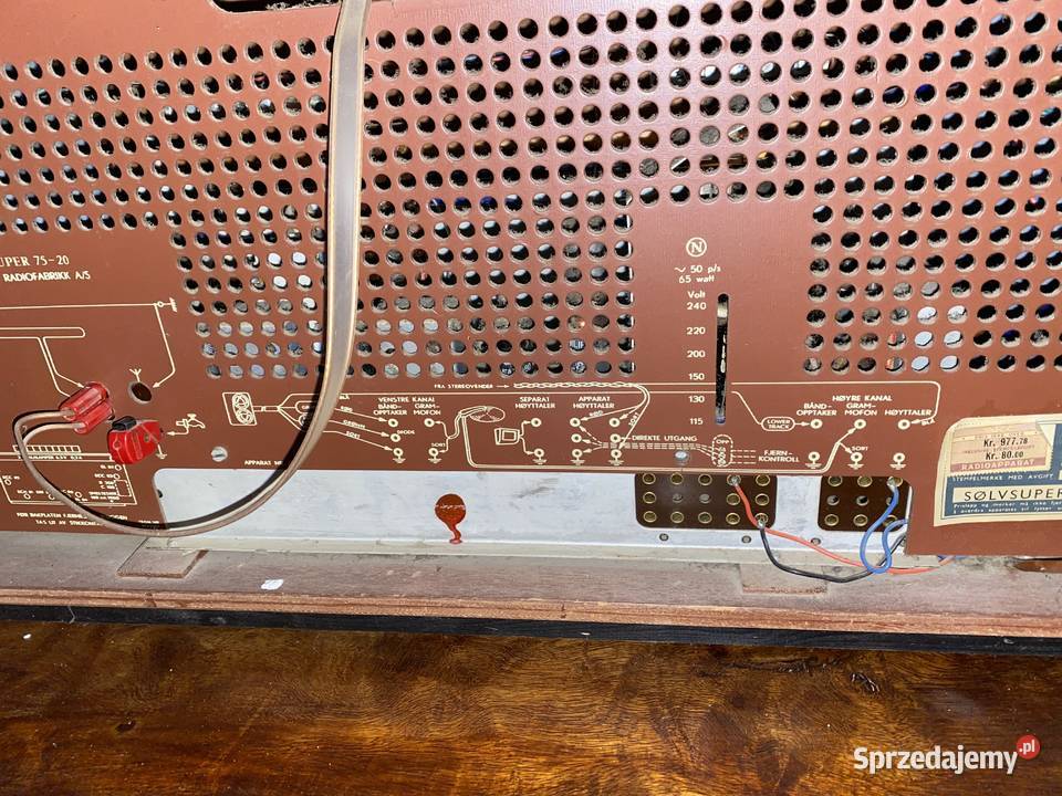 Radio Tandberg Solvsuper 75 Nie Sansui Onkyo