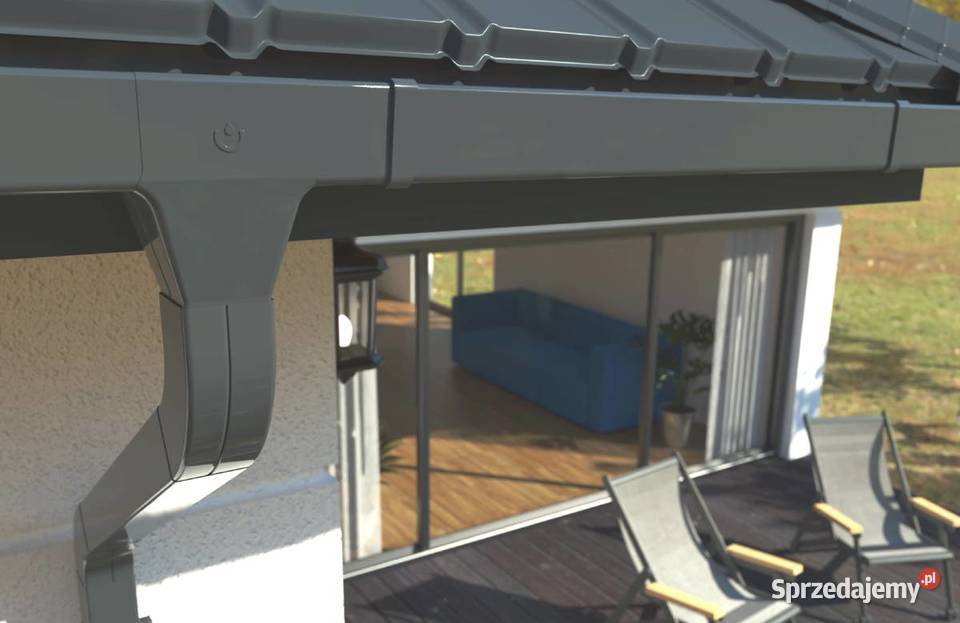 ŁĄCZNIK RYNNY SYTEM RYNNY KWADRATOWEJ STAL podlaskie Hajnówka