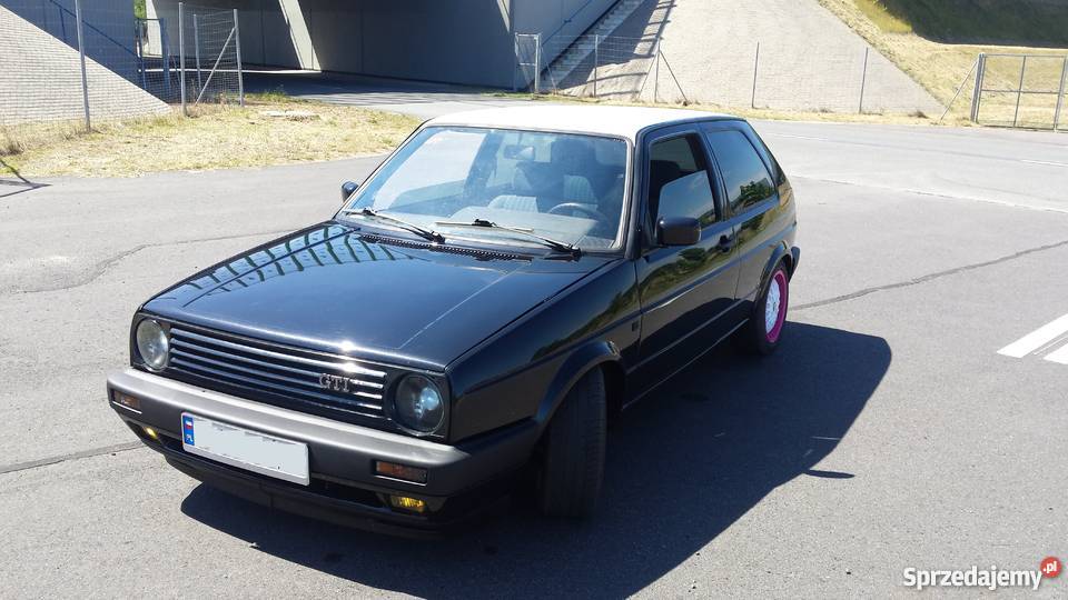 VW GOLF 2 II 16 TD Turbo Diesel Bixenon BBS Hatchback Samochody osobowe Rzepin