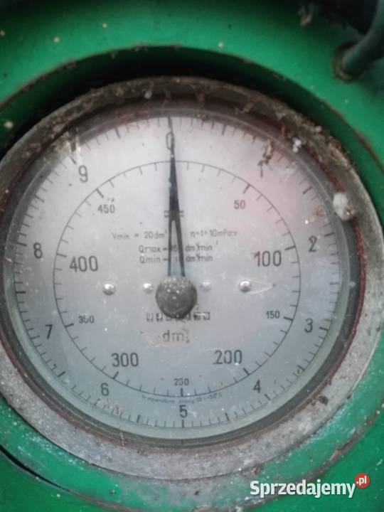 Dystrybutor paliwa stary PRL kolekcjonerski Świerczów