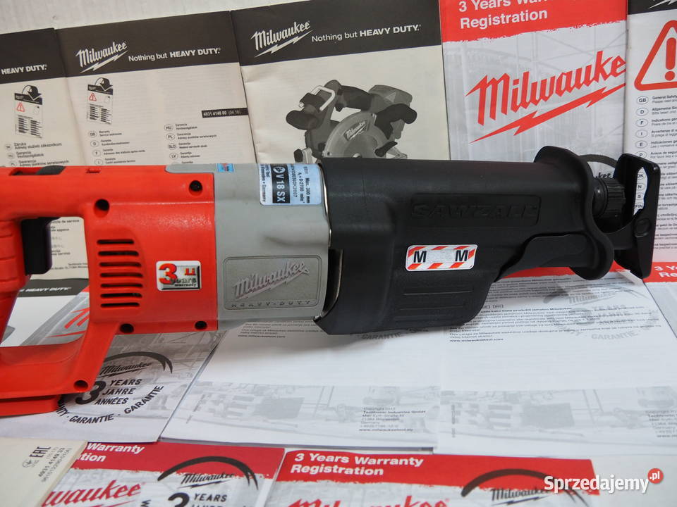 MILWAUKEE V18 SX pila pilarka lisi ogon NiCDMH Baszkówka