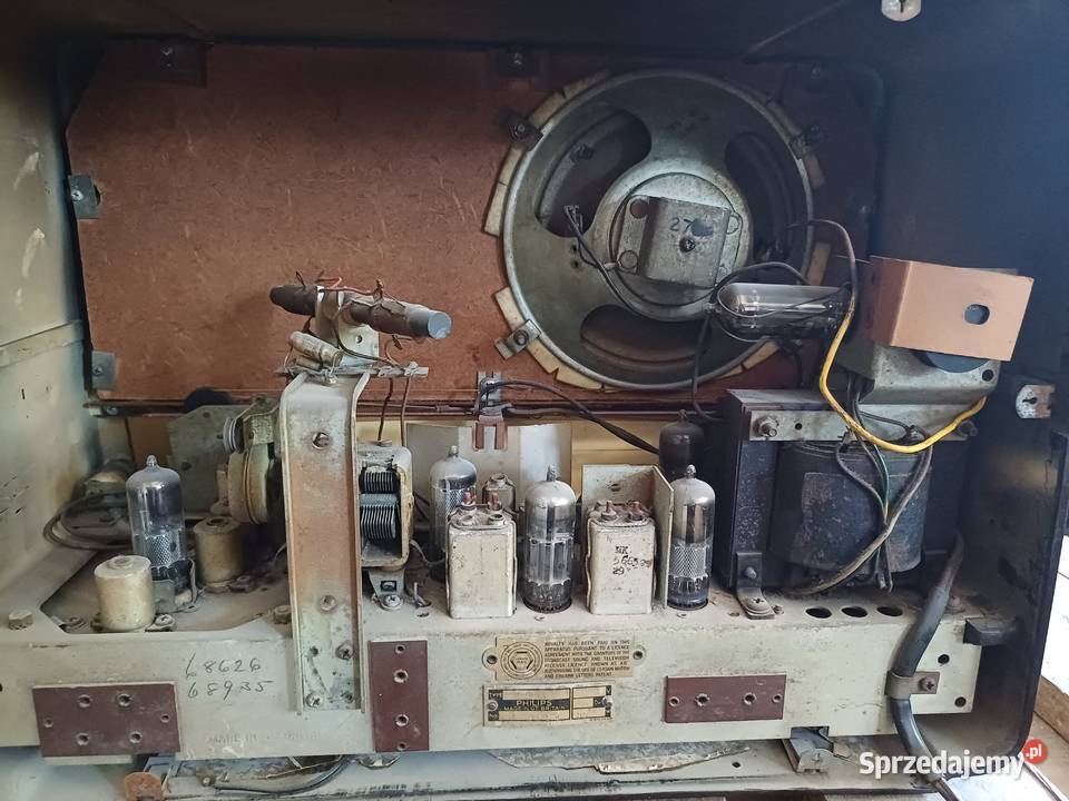 Radio lampowe Philips B3G63A Lublin