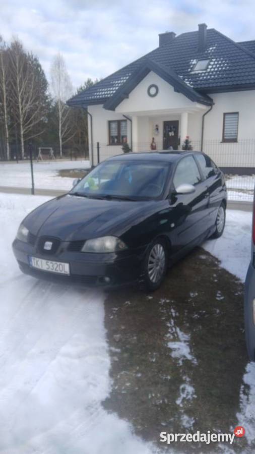 Seat ibiza Rok produkcji 2004 Motoryzacja Kielce sprzedam