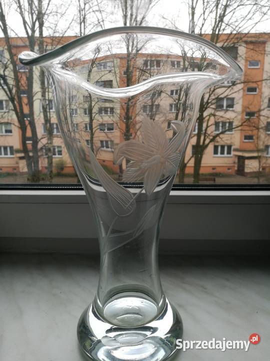 Wielki wysoki wazon prl Choszczno