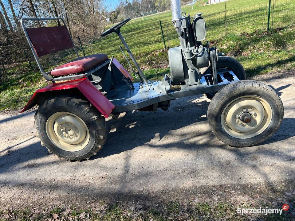 Traktorek sam Andoria S7 na żuku Papaj sam Oświęcim