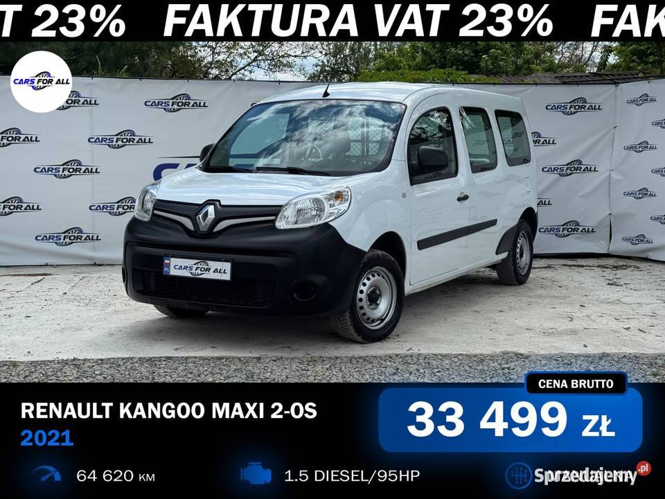 Renault Kangoo II 15 Maxi 2os niski przebieg Kangoo Rzeszów