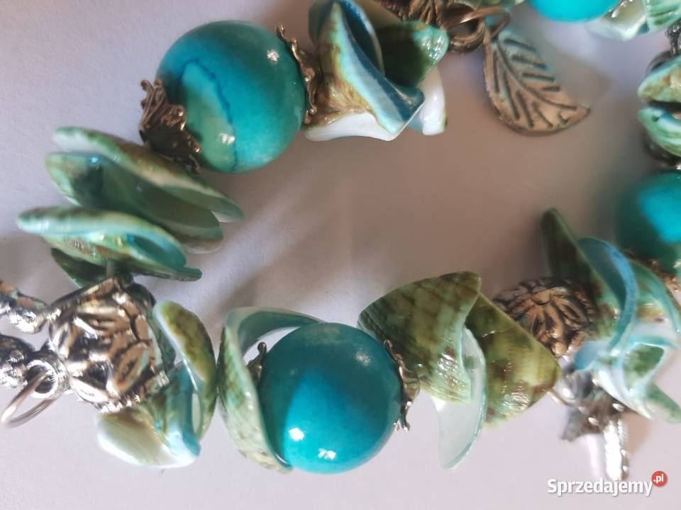 bransoletka z muszli biżuteria ozdoby ala sharms Dla kobiet Kielce