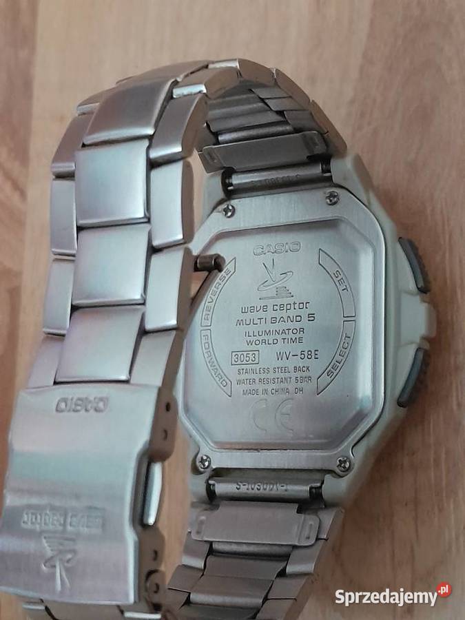 Zegarek męski CASIO Wave Ceptor WV58E moduł 3053 Polkowice