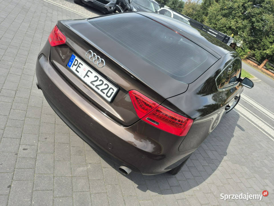 Audi A5 xenon led navi chromy ładny lift 8T światła LED Drelów sprzedam