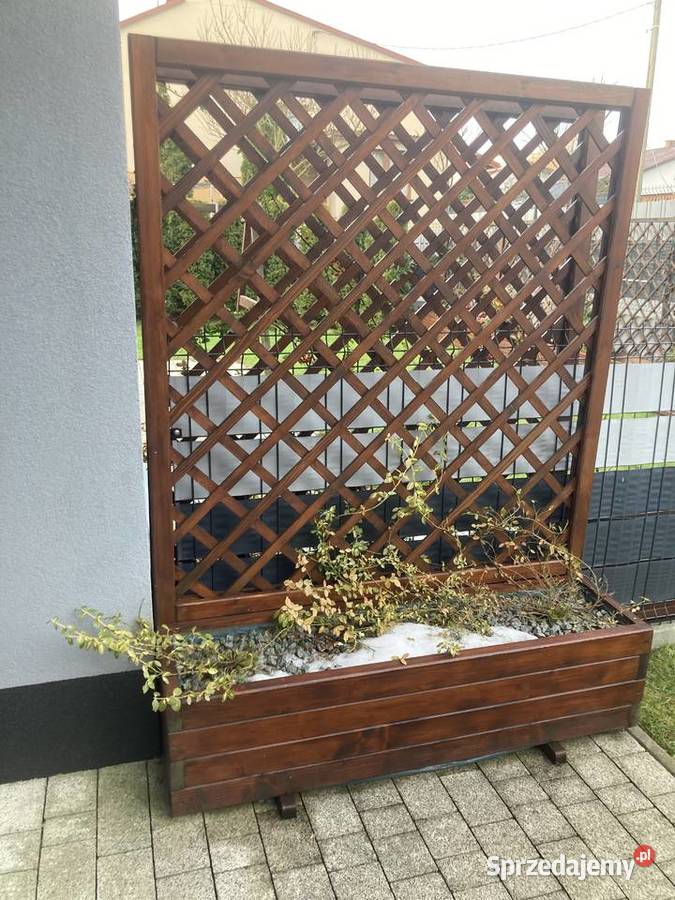 Donica ogrodowa z pergolą drewniana małopolskie Wadowice