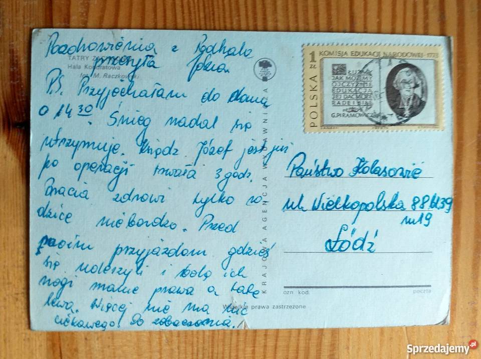 ZIMOWY WIDOK NA HALĘ KONDRATOWĄ W TATRACH FOT Piszczac