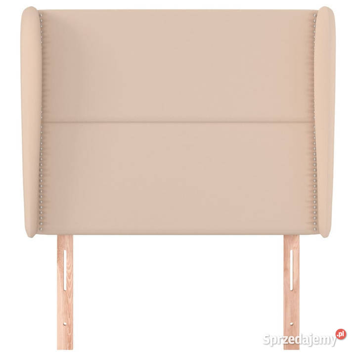 Zagłówek uszak cappuccino 93x23x118128 sztuczna Warszawa