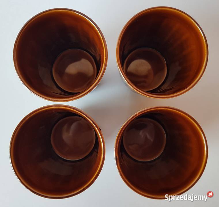 Kubek Kratka bez ucha Pruszków porcelit PRL Dąbrowa Górnicza sprzedam