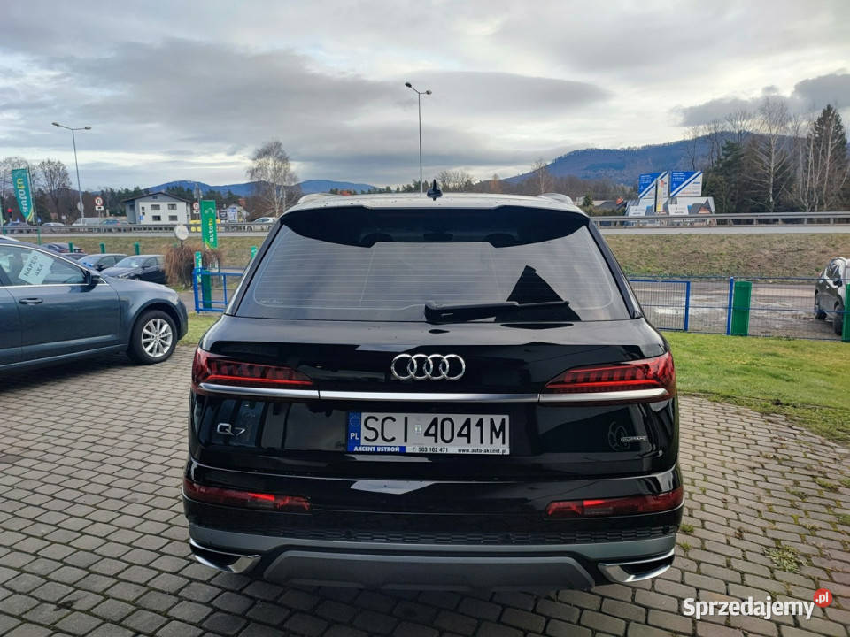 Audi Q7 Krajowy serwisowany w ASO SLine II 2015 wielofunkcyjna kierownica Ustroń