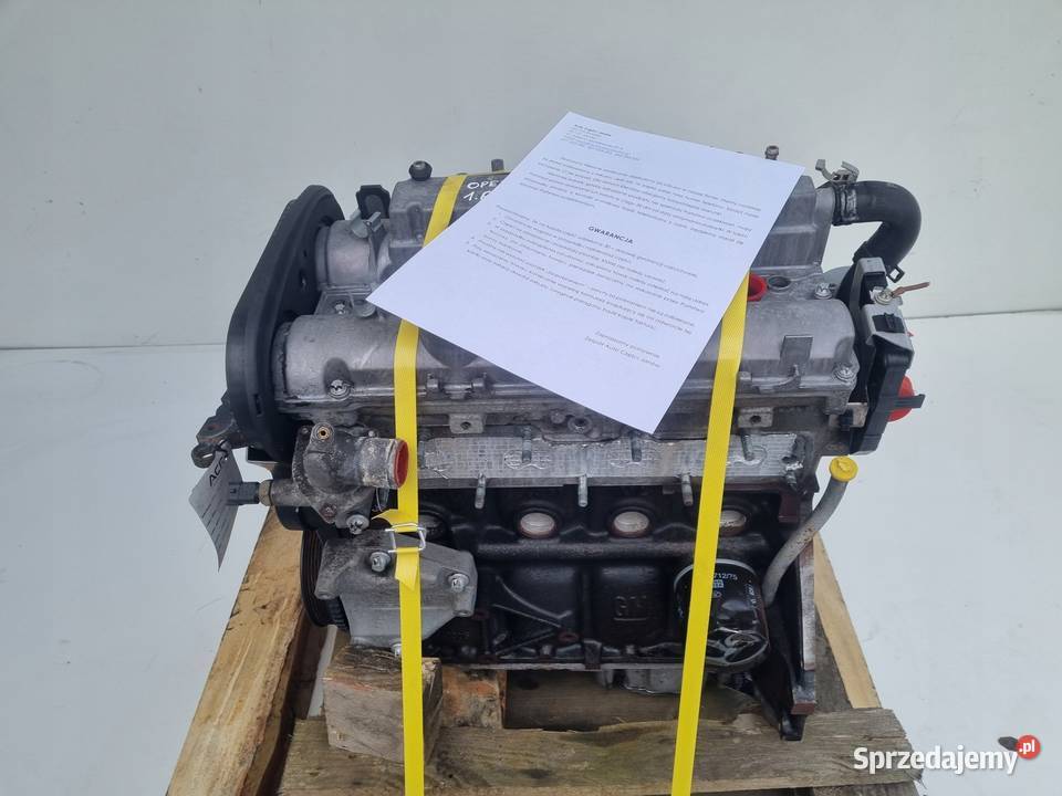 SILNIK KOMPLET Opel Zafira A 16 16V 101 lubelskie