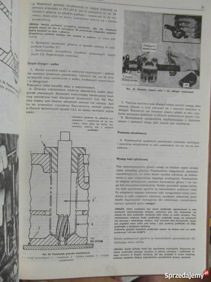 instrukcja naprawy huta stalowa wola silnik 817C zachodniopomorskie Szczecin